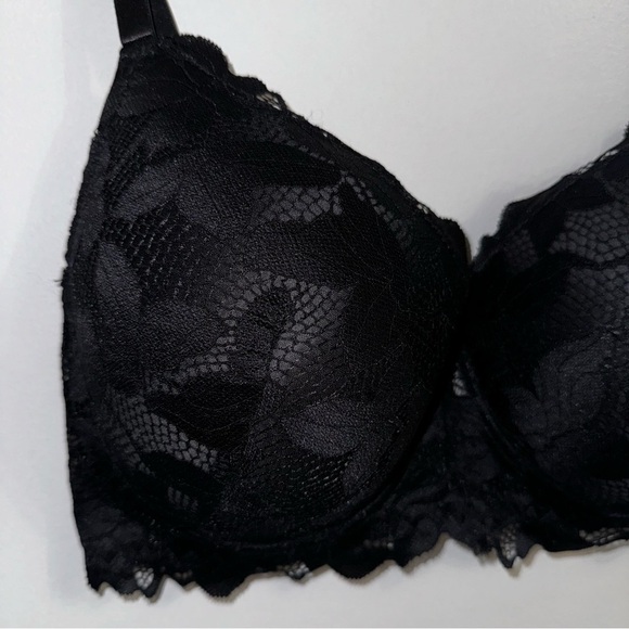 NWT Adrienne Vittadini Studio Everyday Bra Size 40DD color black - Picture 2 of 7